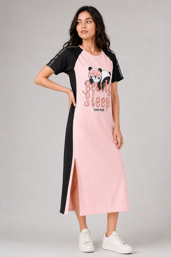 Beauty Sleep  Rose Mid Length Lounge  Dress