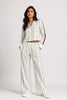 Urban Stripe Green Cotton Co-ord