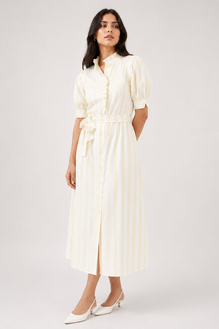 Summer stroll Cotton stripe  Dress
