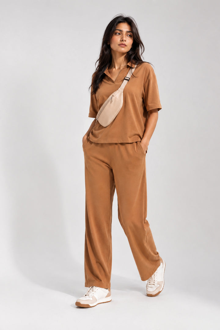 Mocha Mousse Effortless Grace Co-ord