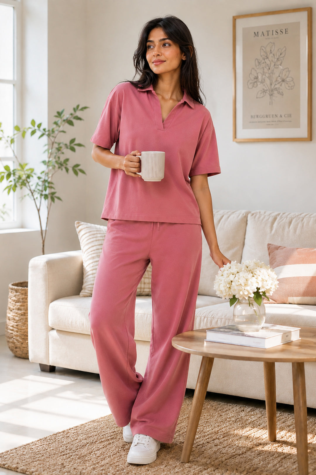 Mauve Wood  Effortless Grace Co-ord