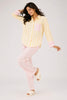 Blush & Butter Stripe Cotton Sleep Set