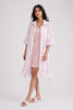 Floral grace night dress and robe set