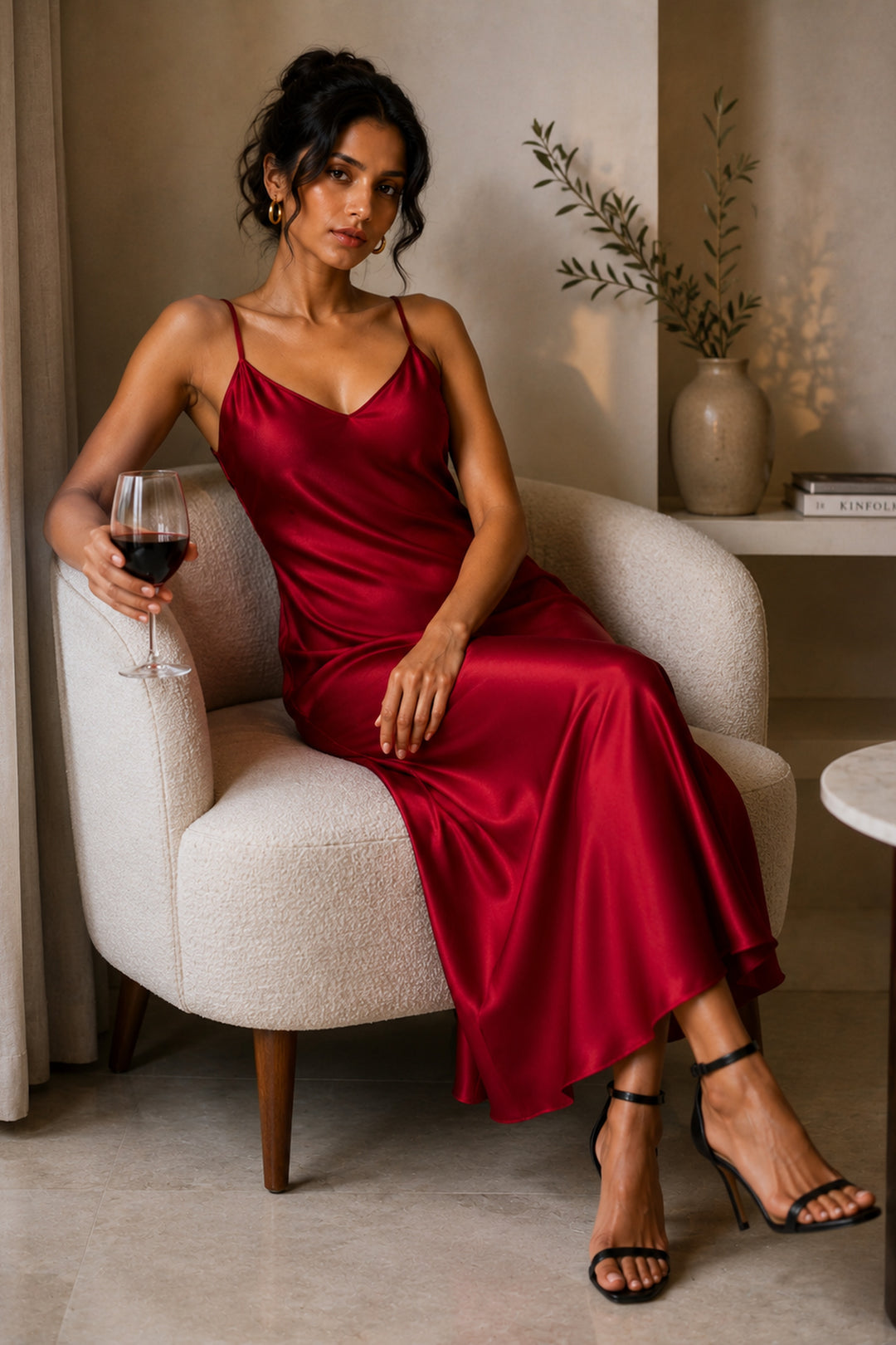 Berry Blush Cami Night dress