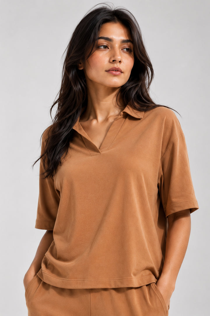 Mocha Mousse Effortless Grace Co-ord