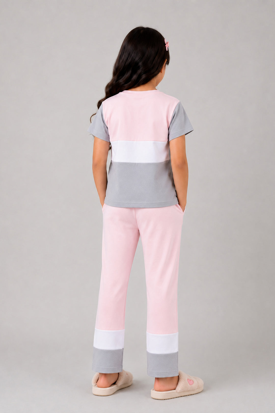 Ballet Blush, Slumber Everyday Kids Cotton Coord Set
