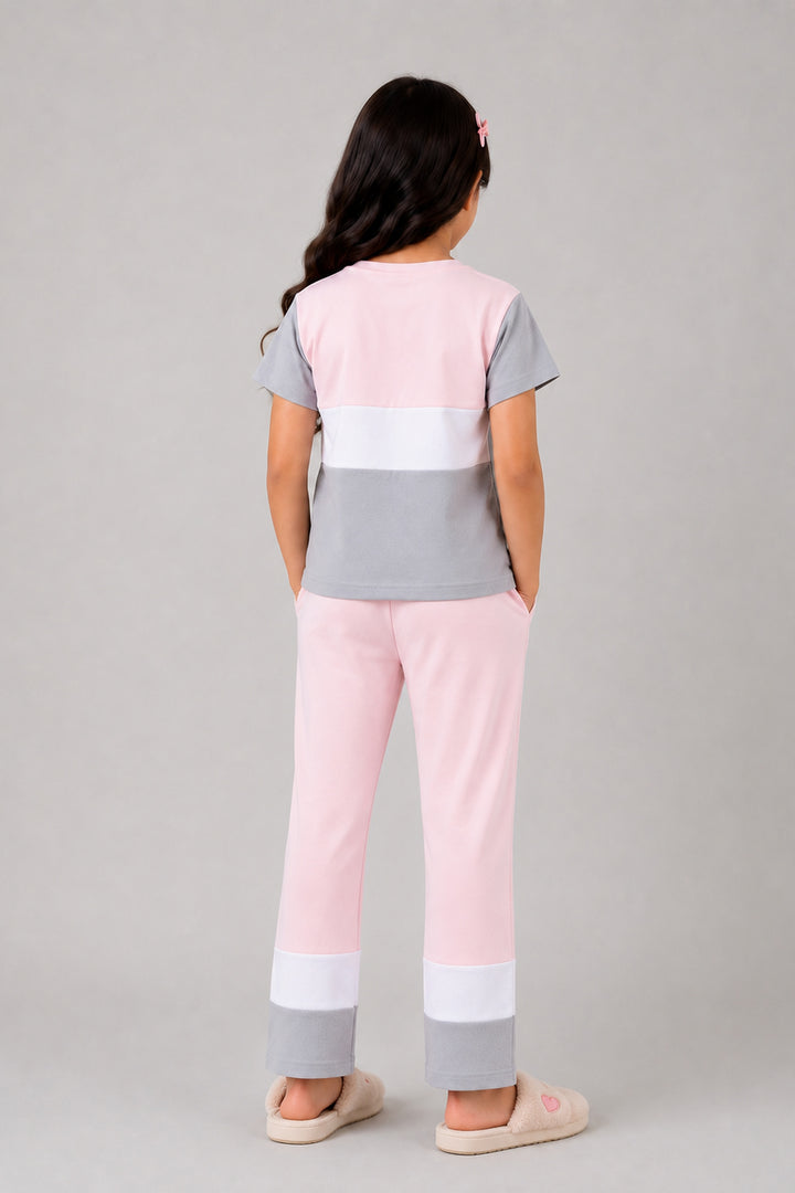Ballet Blush, Slumber Everyday Kids Cotton Coord Set