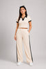 Off Duty Club Set in Ivory Rib Knit