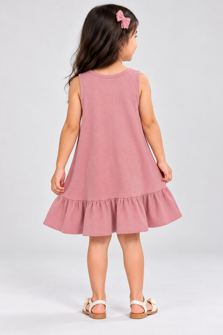 Ruffle Hem Dress