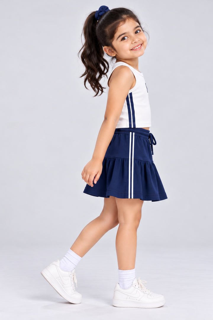 Midnight Top & Skirt Set