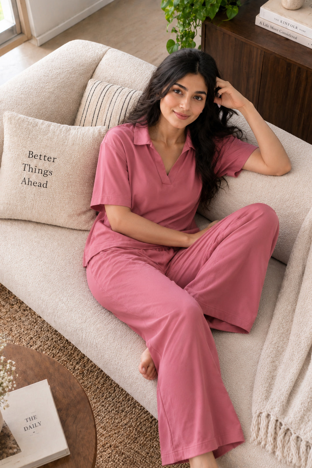Mauve Wood  Effortless Grace Co-ord