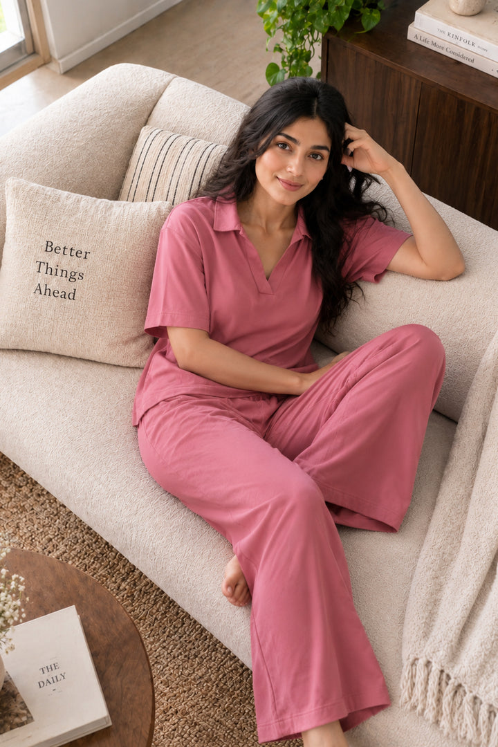 Mauve Wood  Effortless Grace Co-ord