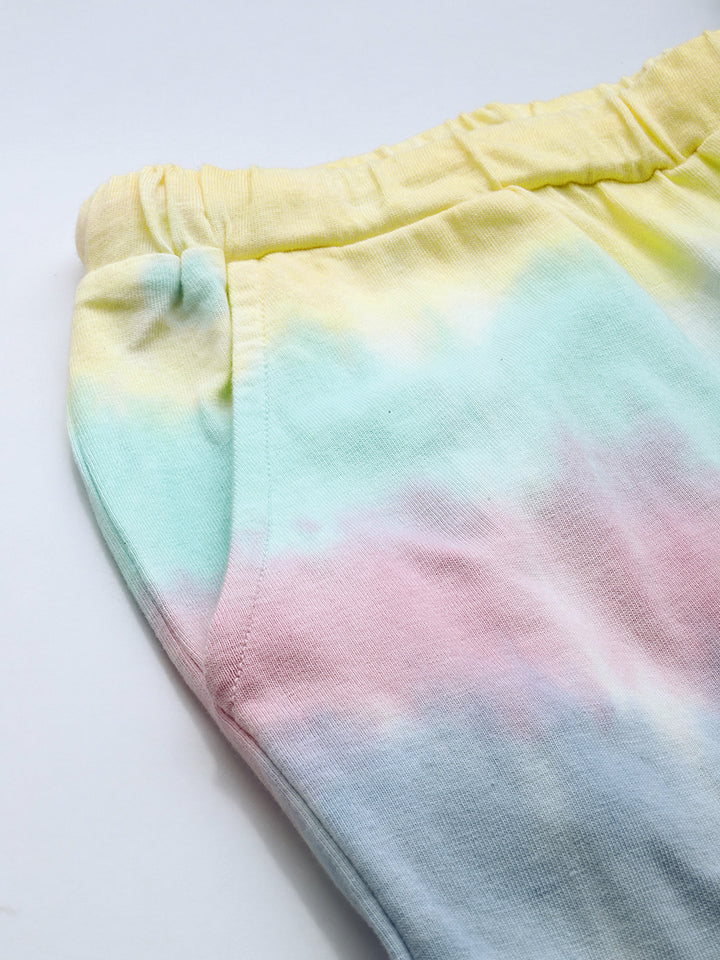 Tie & Dyed Printed Pure Cotton Night suit