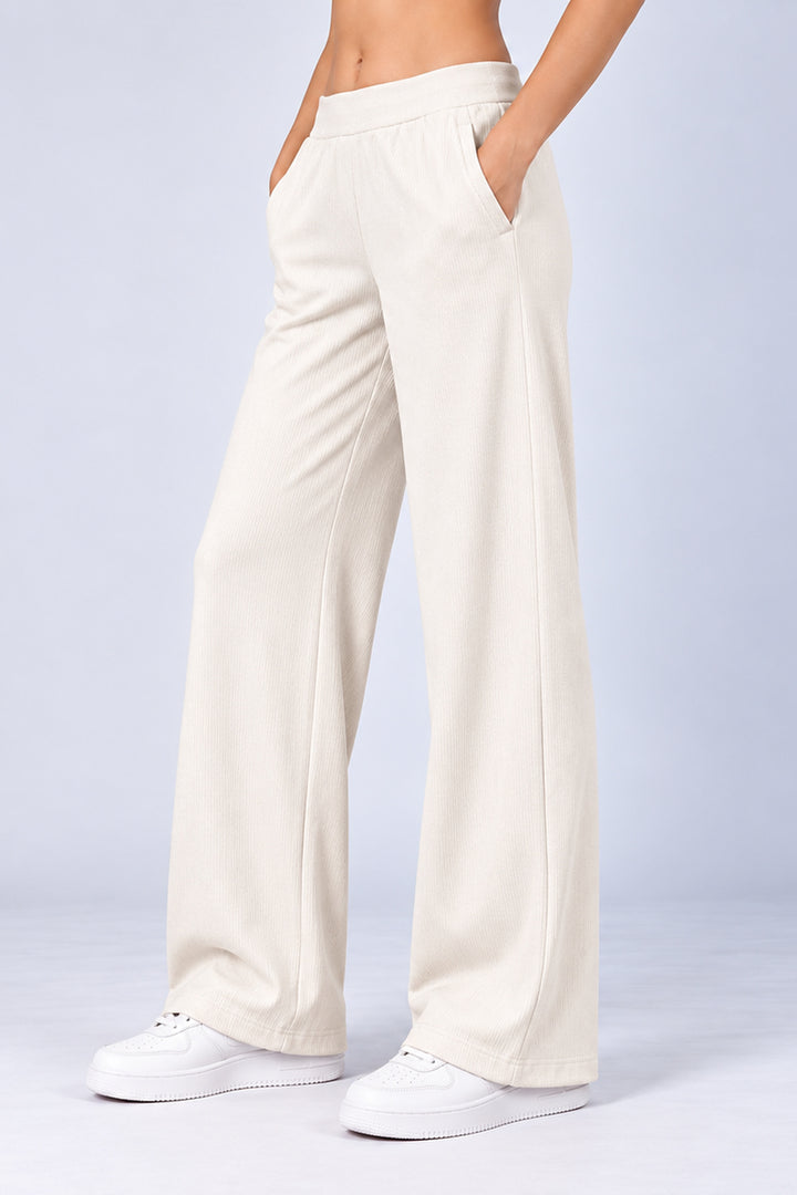 Corelight  Zip Up White Lounge Set