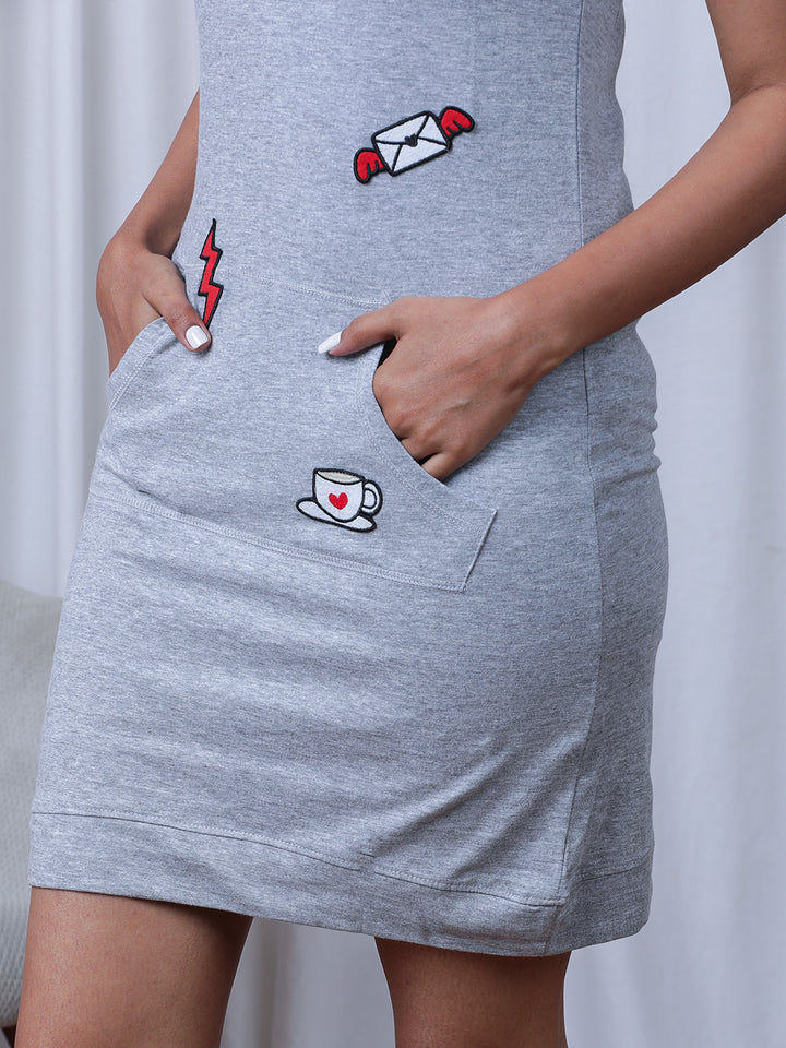 Printed T-shirt Nightdress