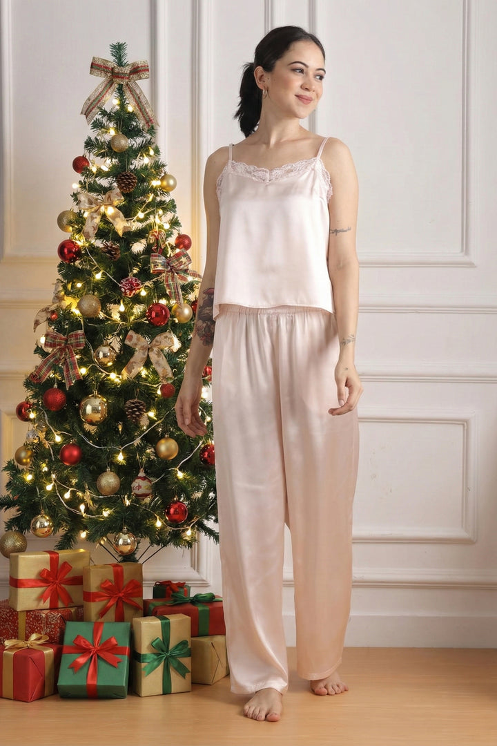 Sunset Blush Cami Top With PJ