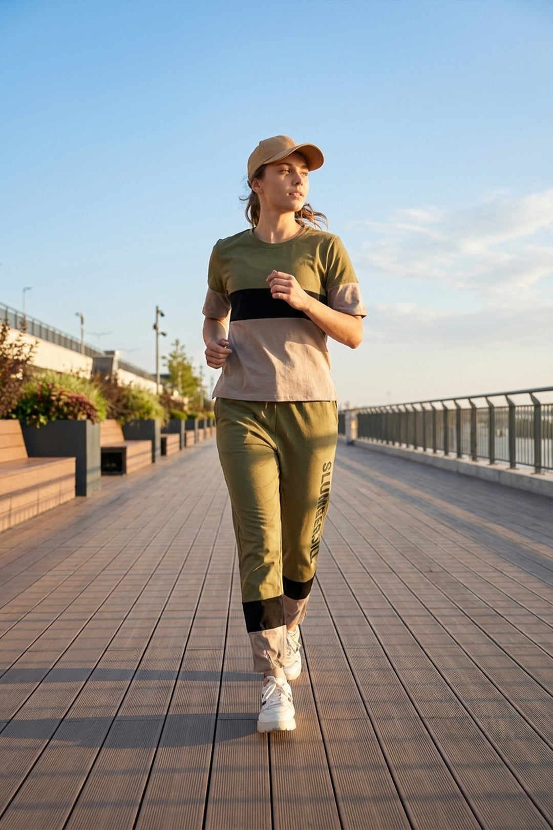 Leisure Luxe cord Set  in cotton