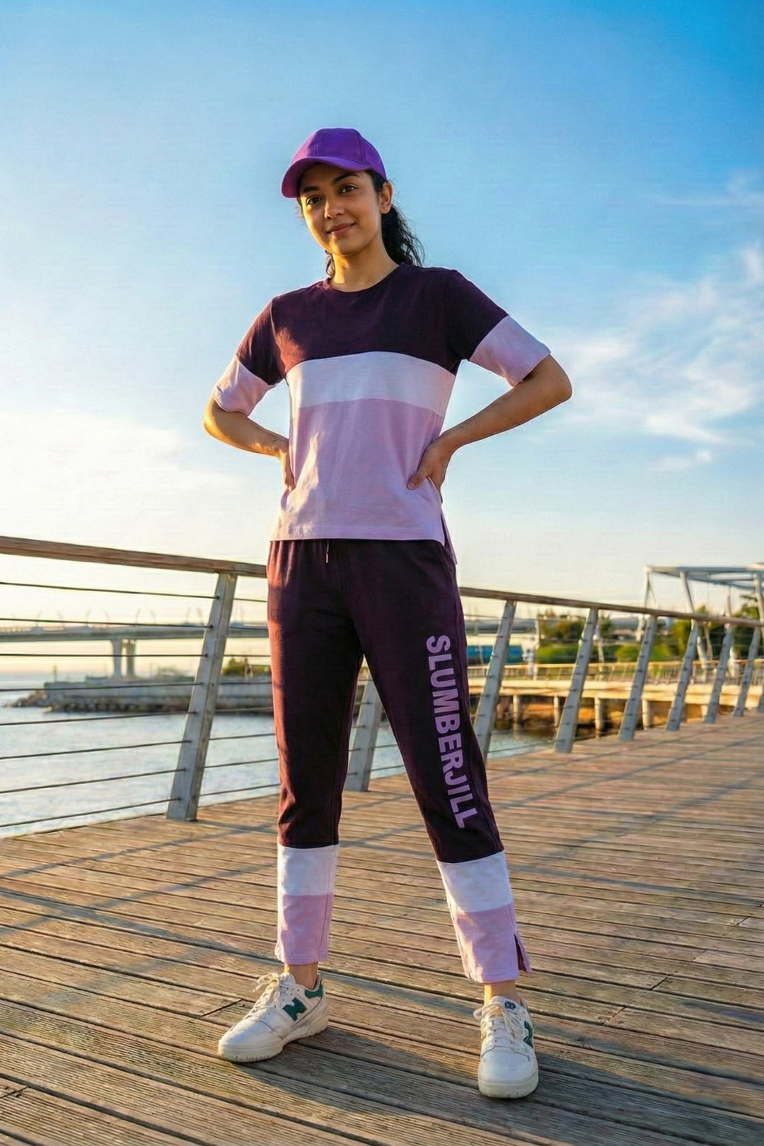 Color Spree coord set  in cotton