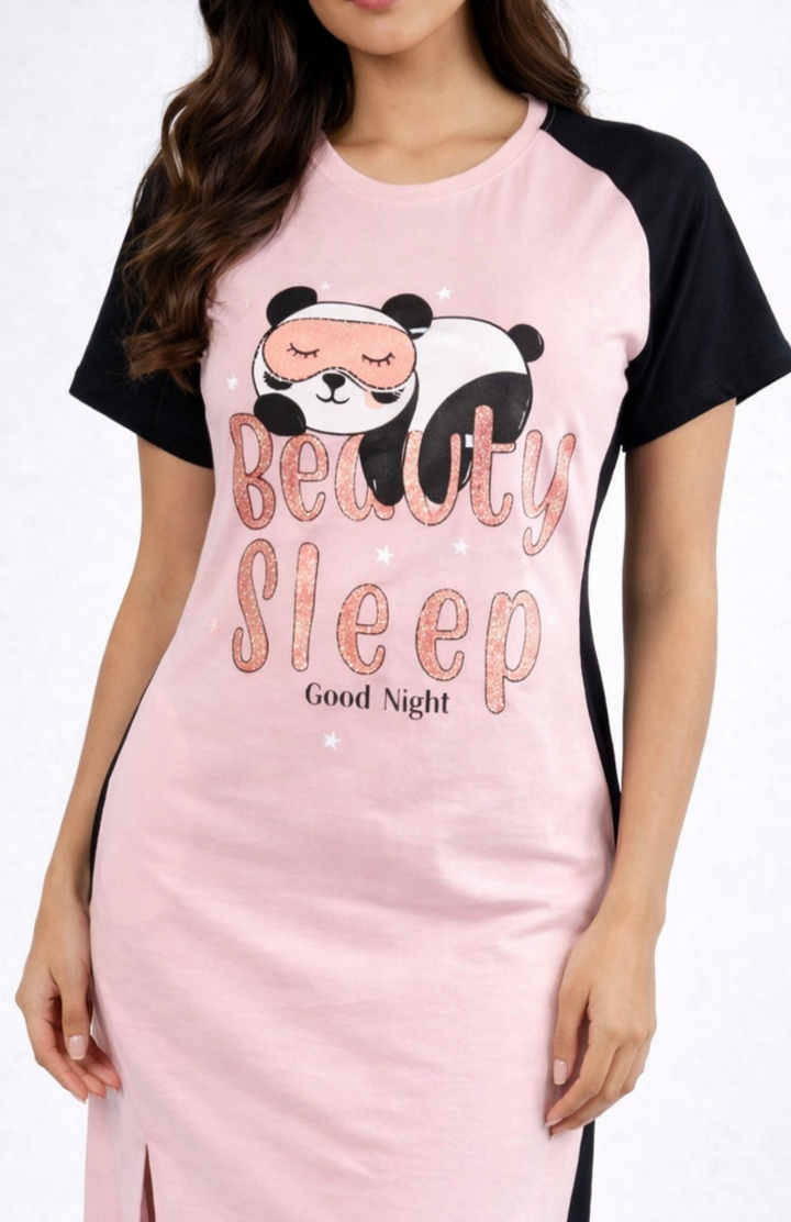 Beauty Sleep  Rose Mid Length Lounge  Dress
