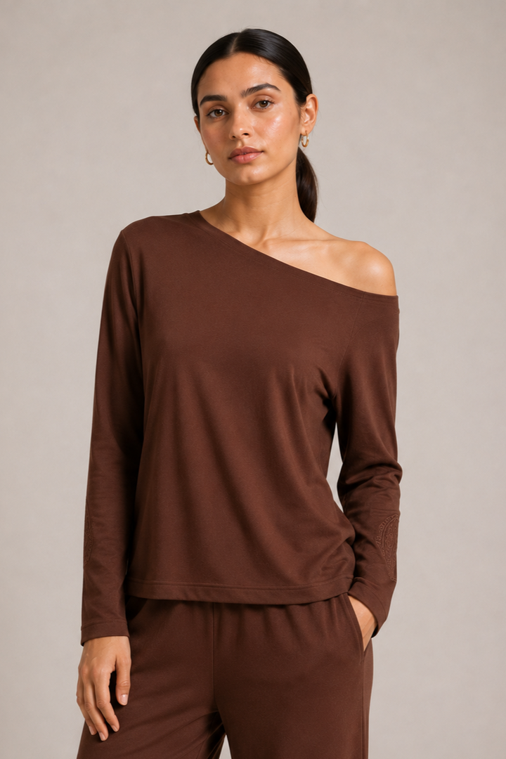 CloudCool Drop Shoulder Amber Lounge Set