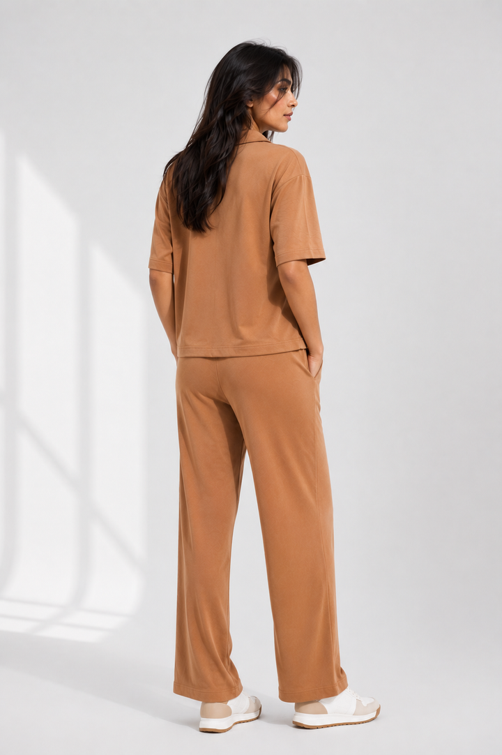 Mocha Mousse Effortless Grace Co-ord