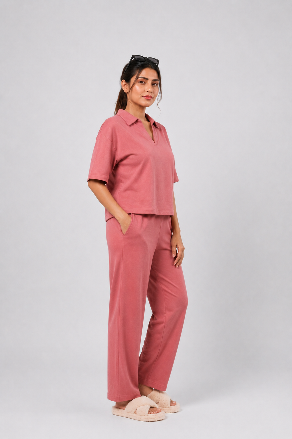 Mauve Wood  Effortless Grace Co-ord