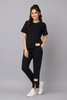Slumber Jill Premium Black Coords Set With Freshon Finish