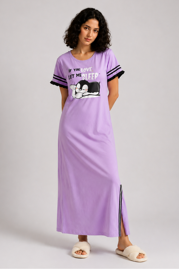 Snooze Style Comfort Dress lavender