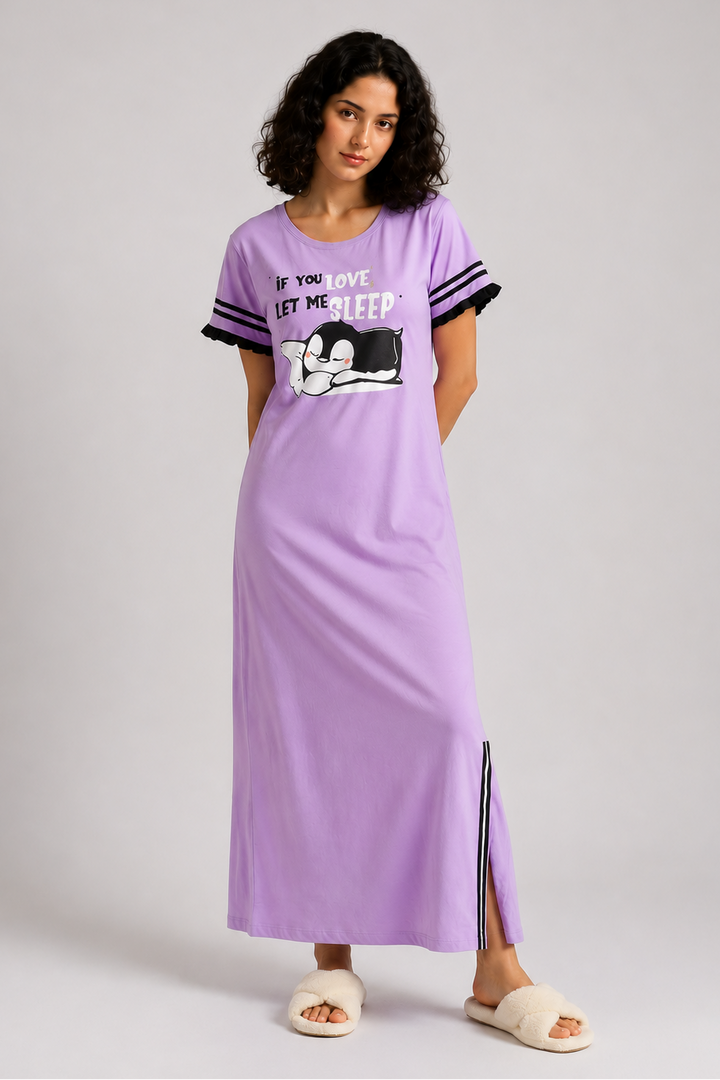 Snooze Style Comfort Dress lavender