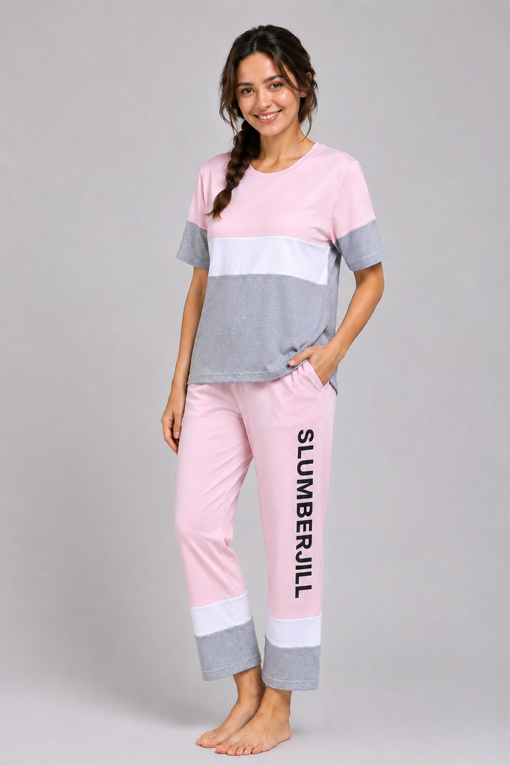Slumber Everyday First Blush Lounge Set Cotton