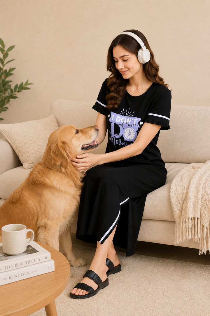 Snooze Style Comfort Dress black