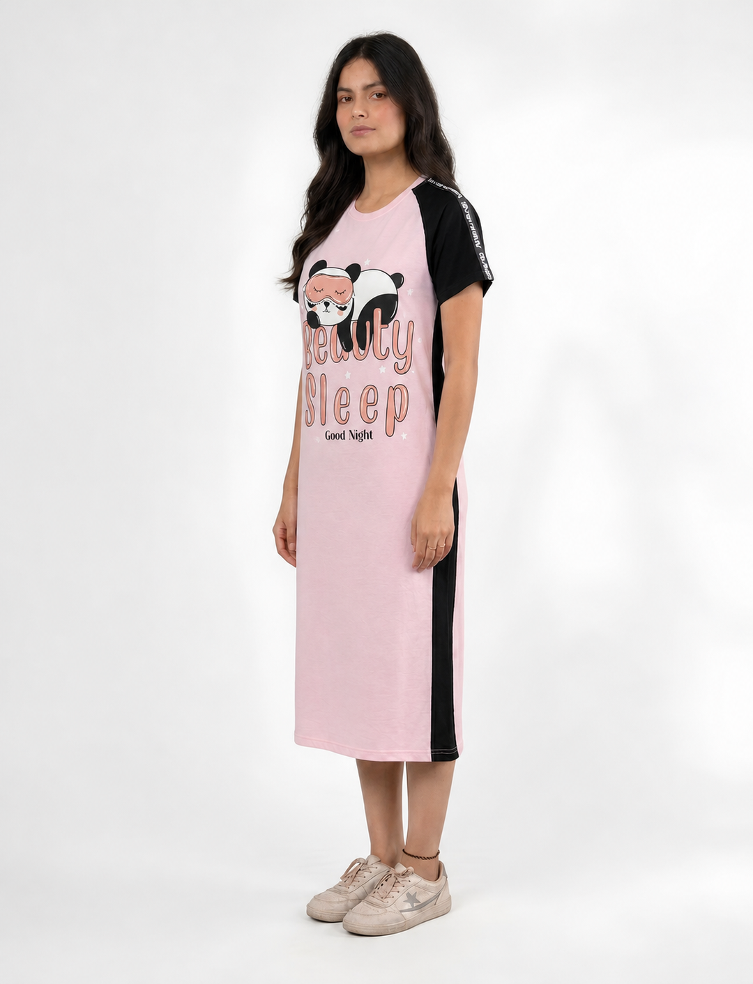 Beauty Sleep  Rose Mid Length Lounge  Dress