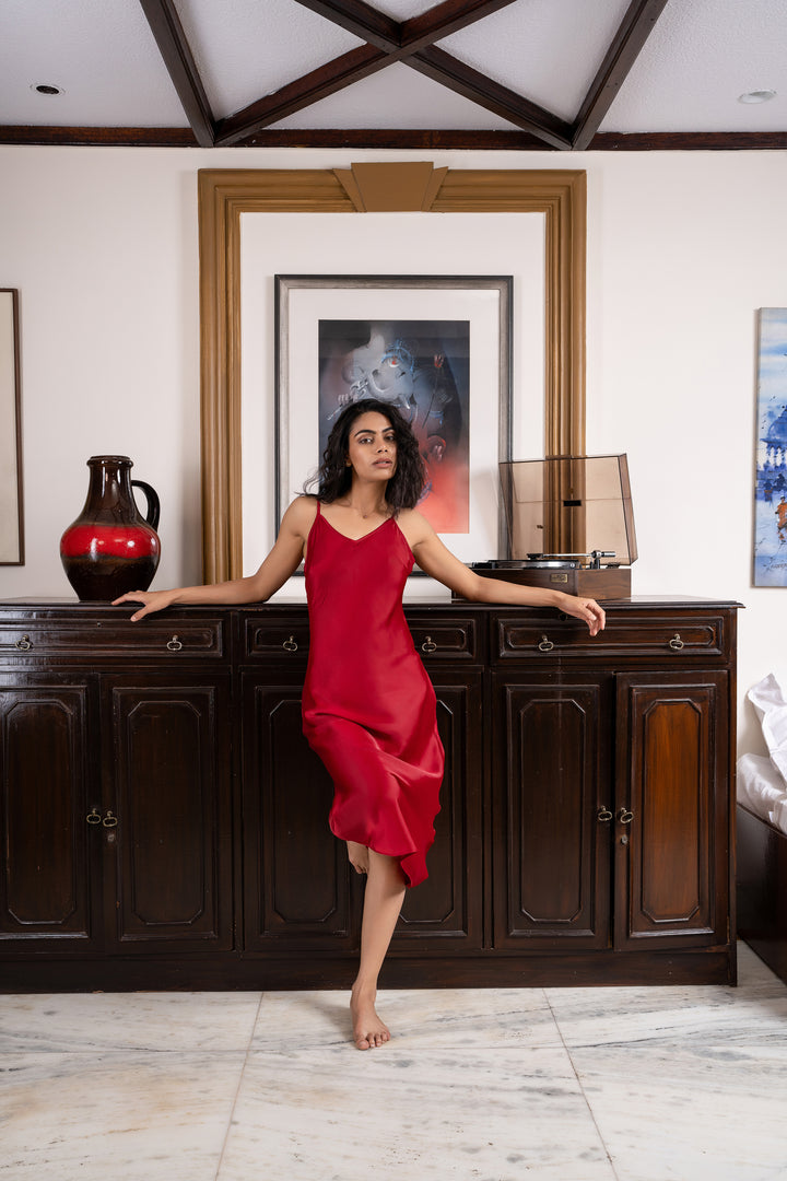 Berry Blush Cami Night dress