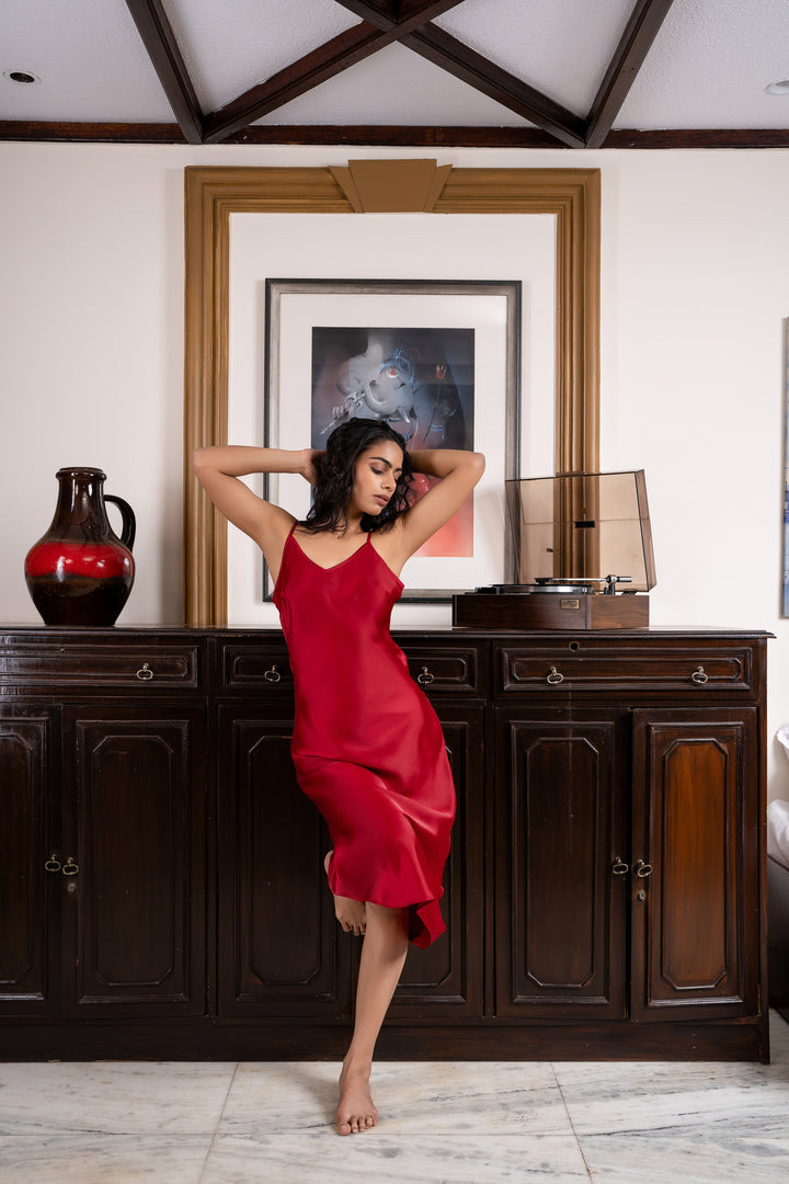 Berry Blush Cami Night dress