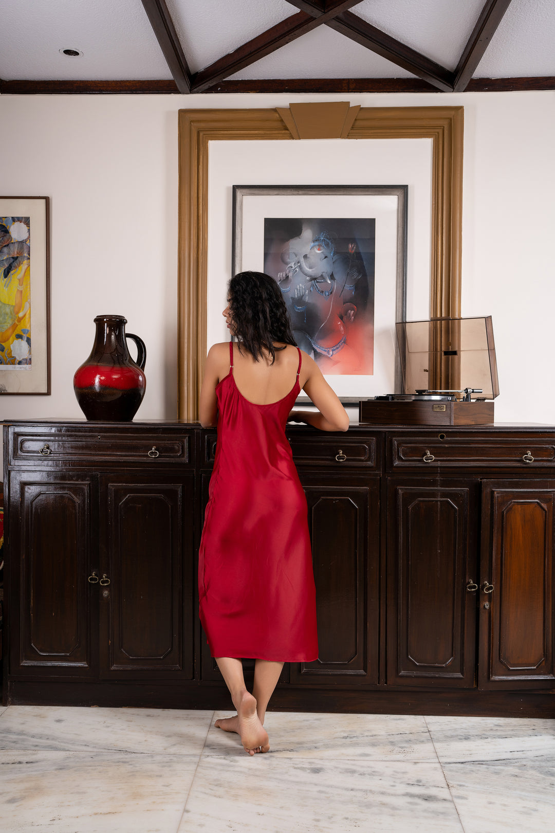 Berry Blush Cami Night dress
