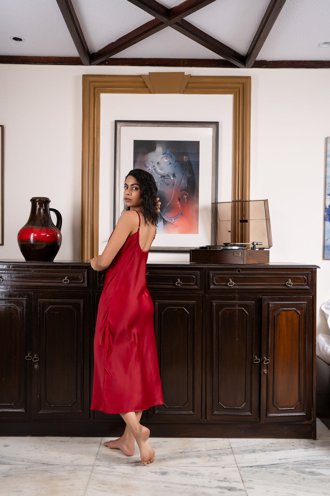 Berry Blush Cami Night dress