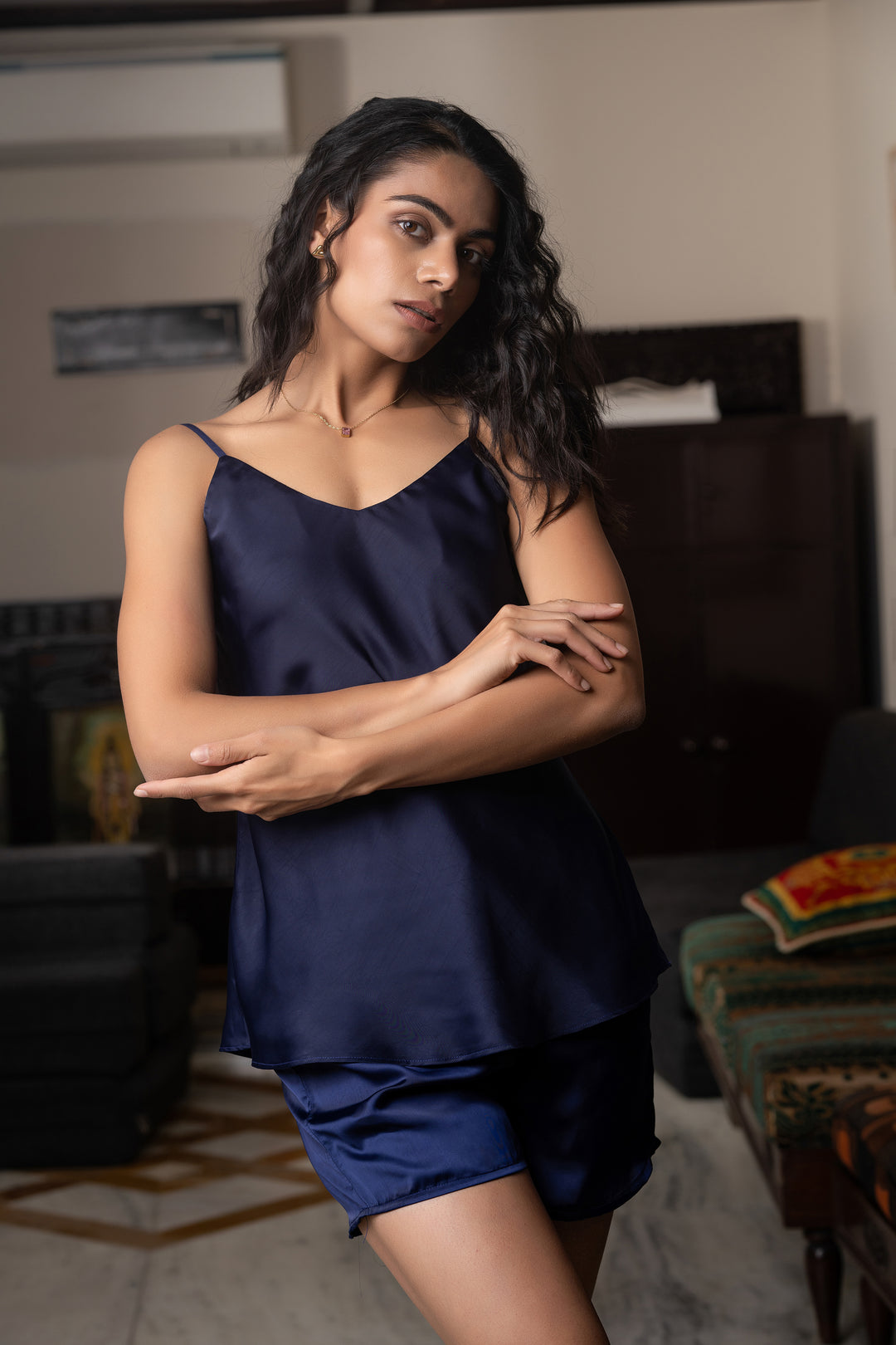 Midnight Sky Cami short Set