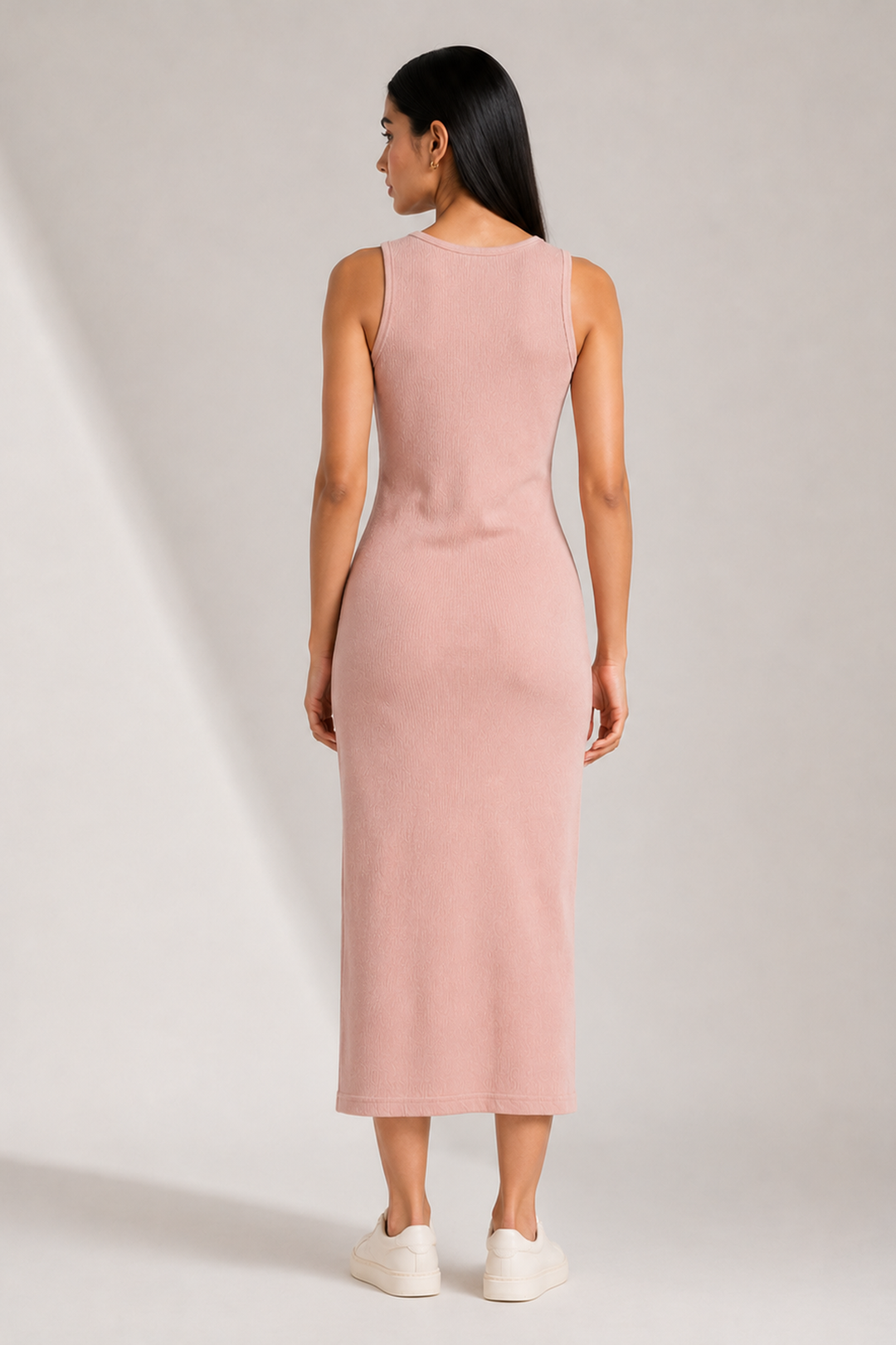 AeroCrinkle™ Rose blush Lounge Dress