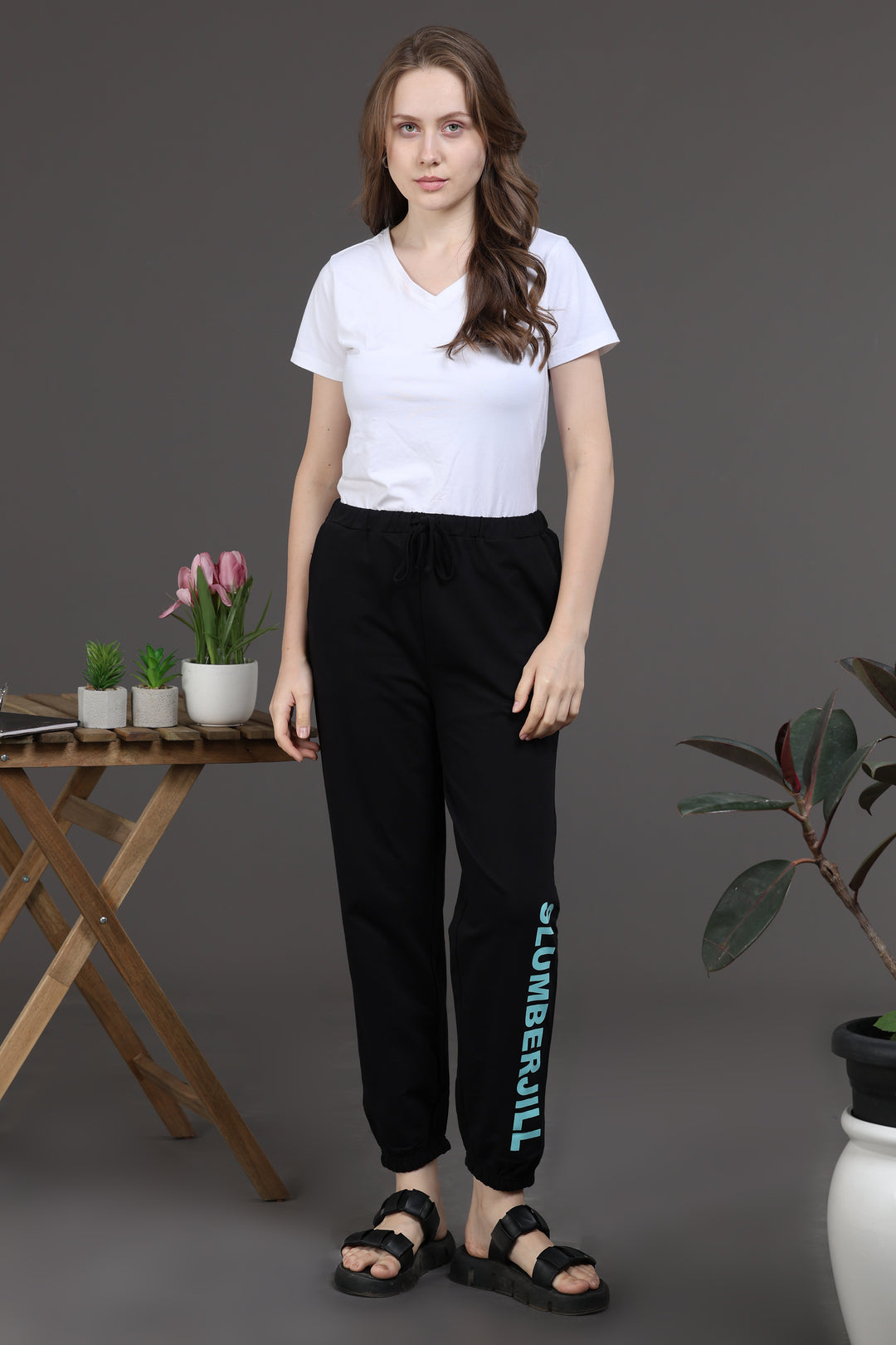 SLUMBER IN STYLE PANTS BLACK