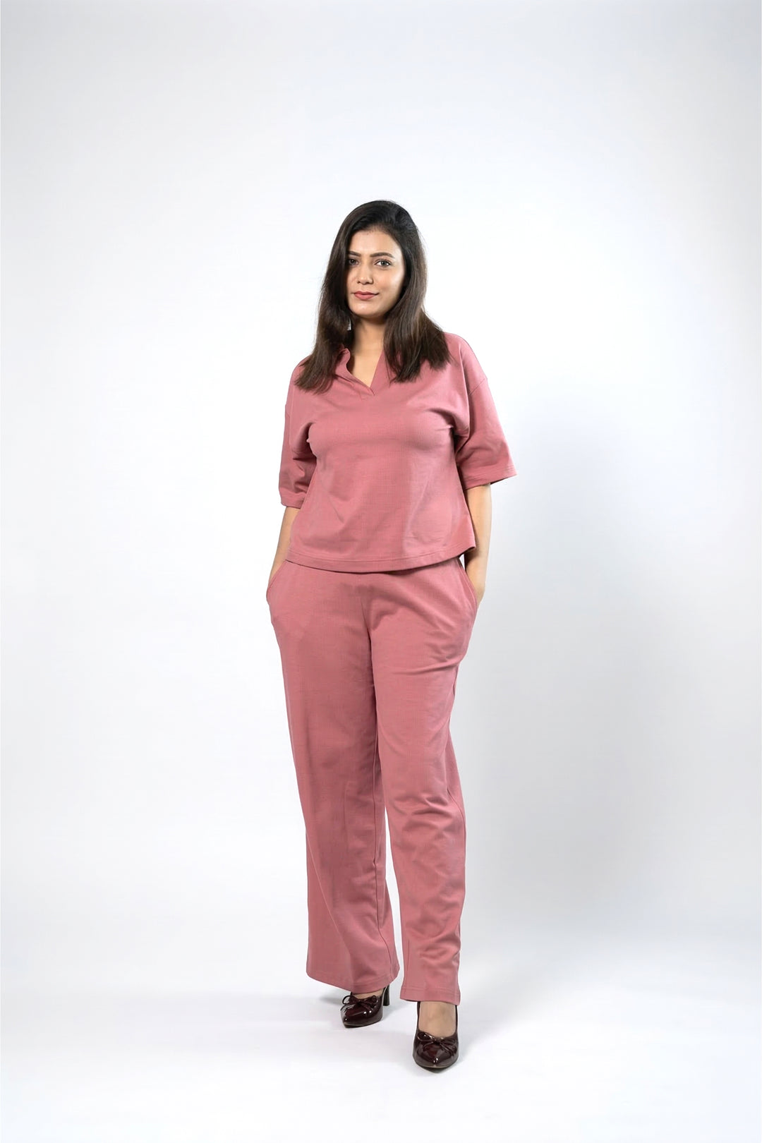 Mauve Wood  Effortless Grace Co-ord