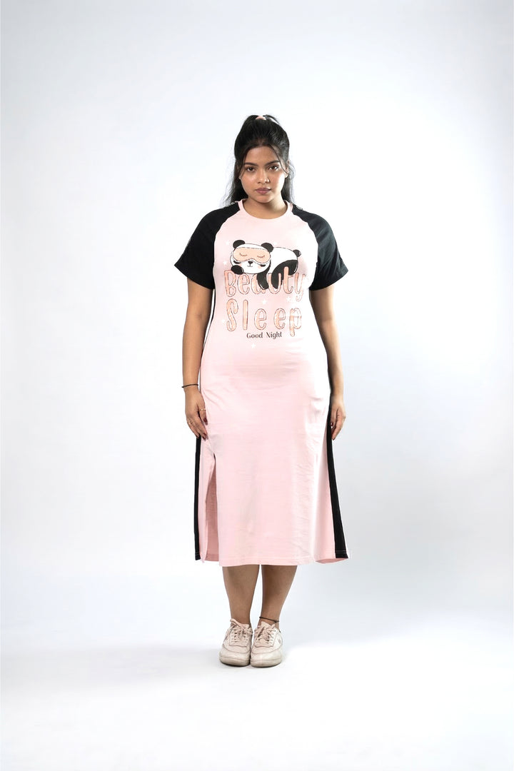 Beauty Sleep  Rose Mid Length Lounge  Dress