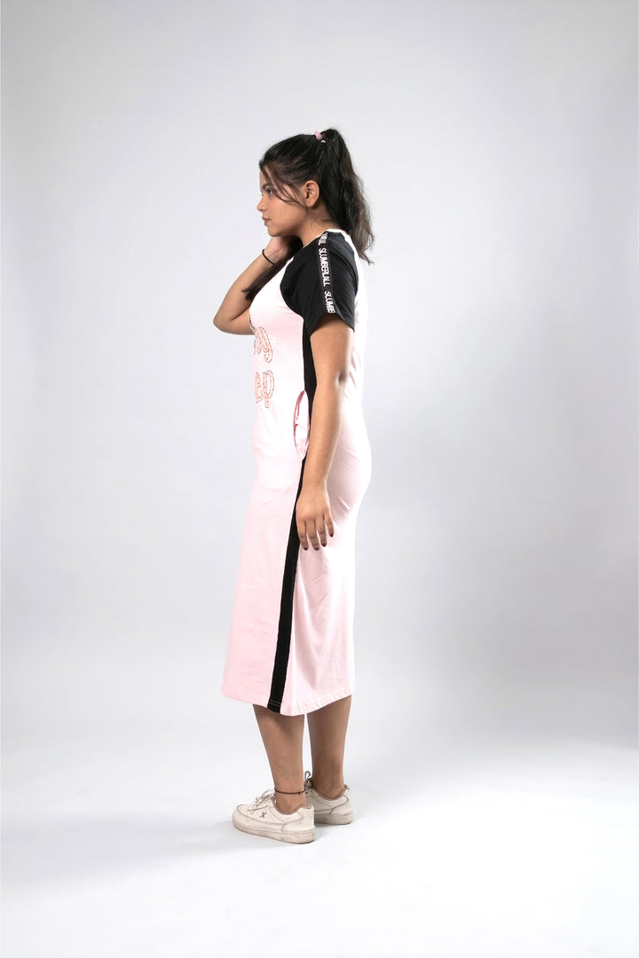 Beauty Sleep  Rose Mid Length Lounge  Dress