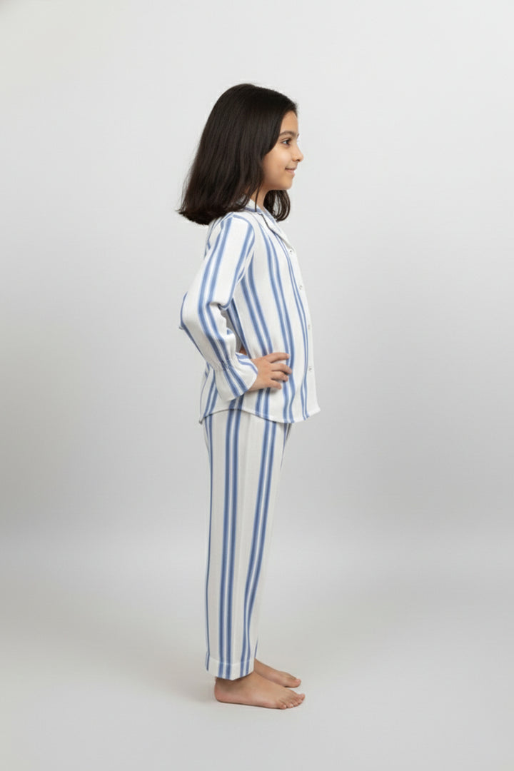 Sunday Stripes Cotton Kids Sleep Set