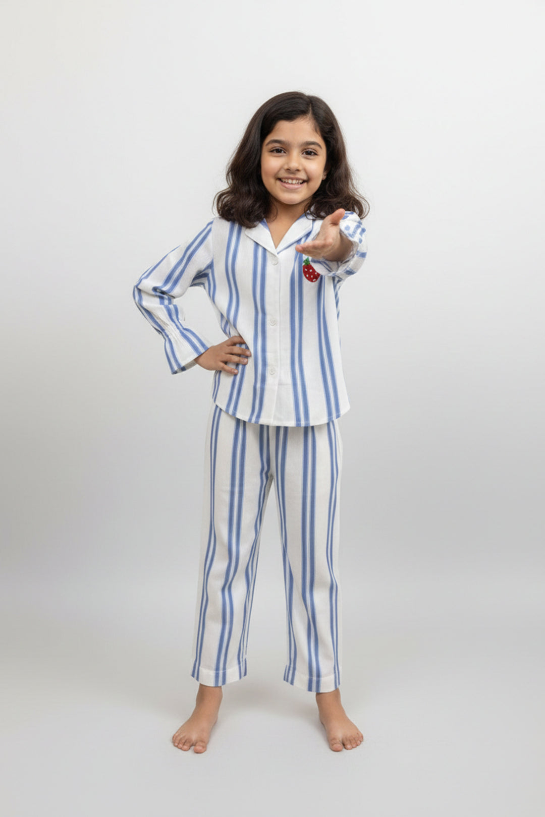 Sunday Stripes Cotton Kids Sleep Set