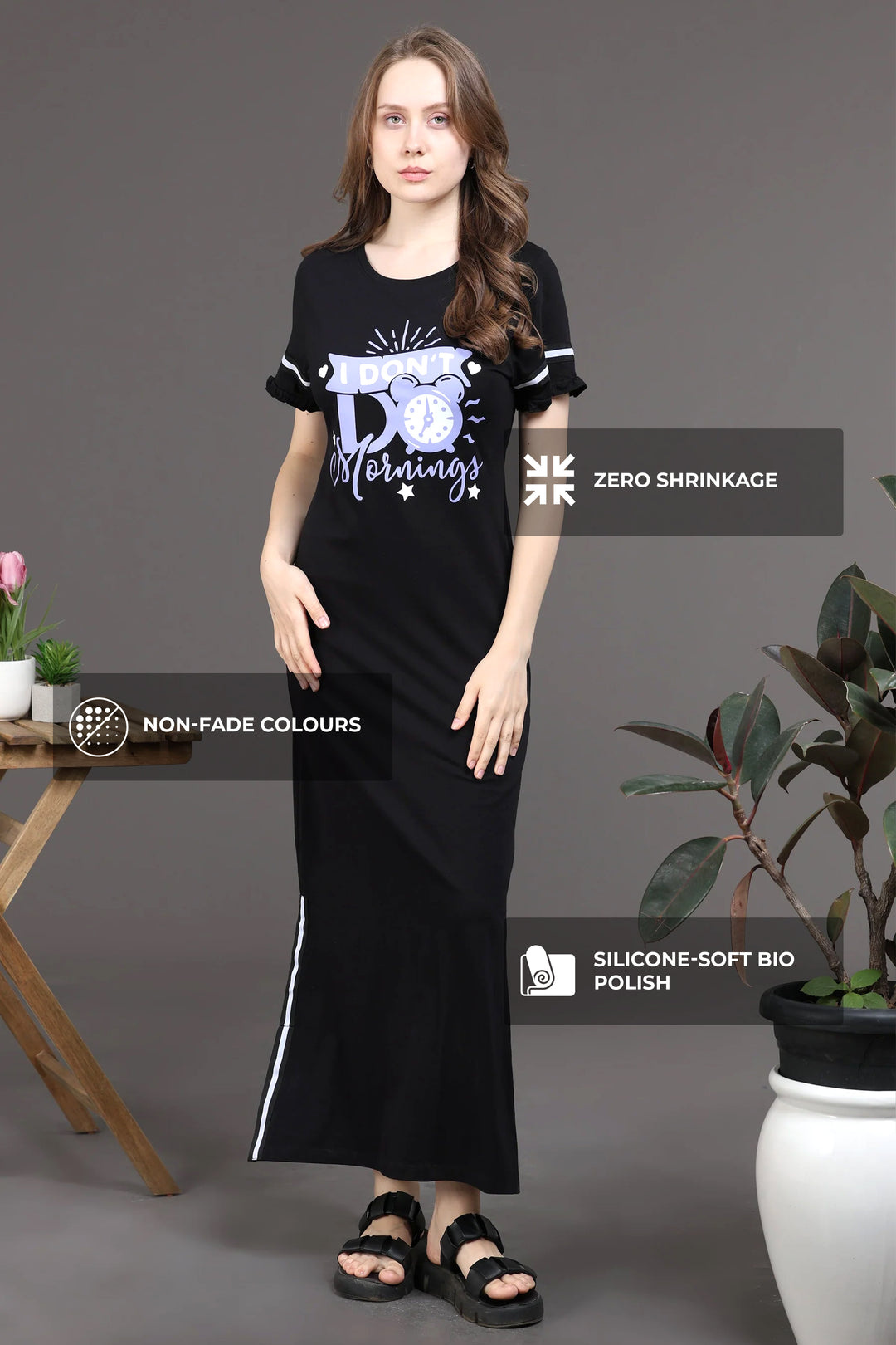 Snooze Style Comfort Dress black