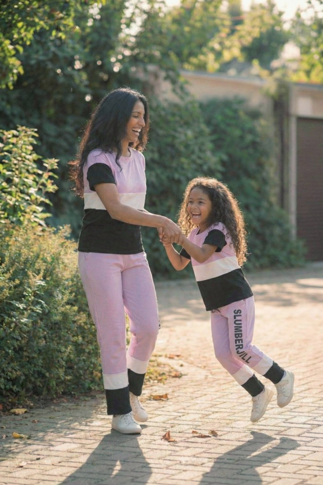 Mom & Me - Plum Fairy, Slumber Everyday Mom & Kids Cotton Coord Set