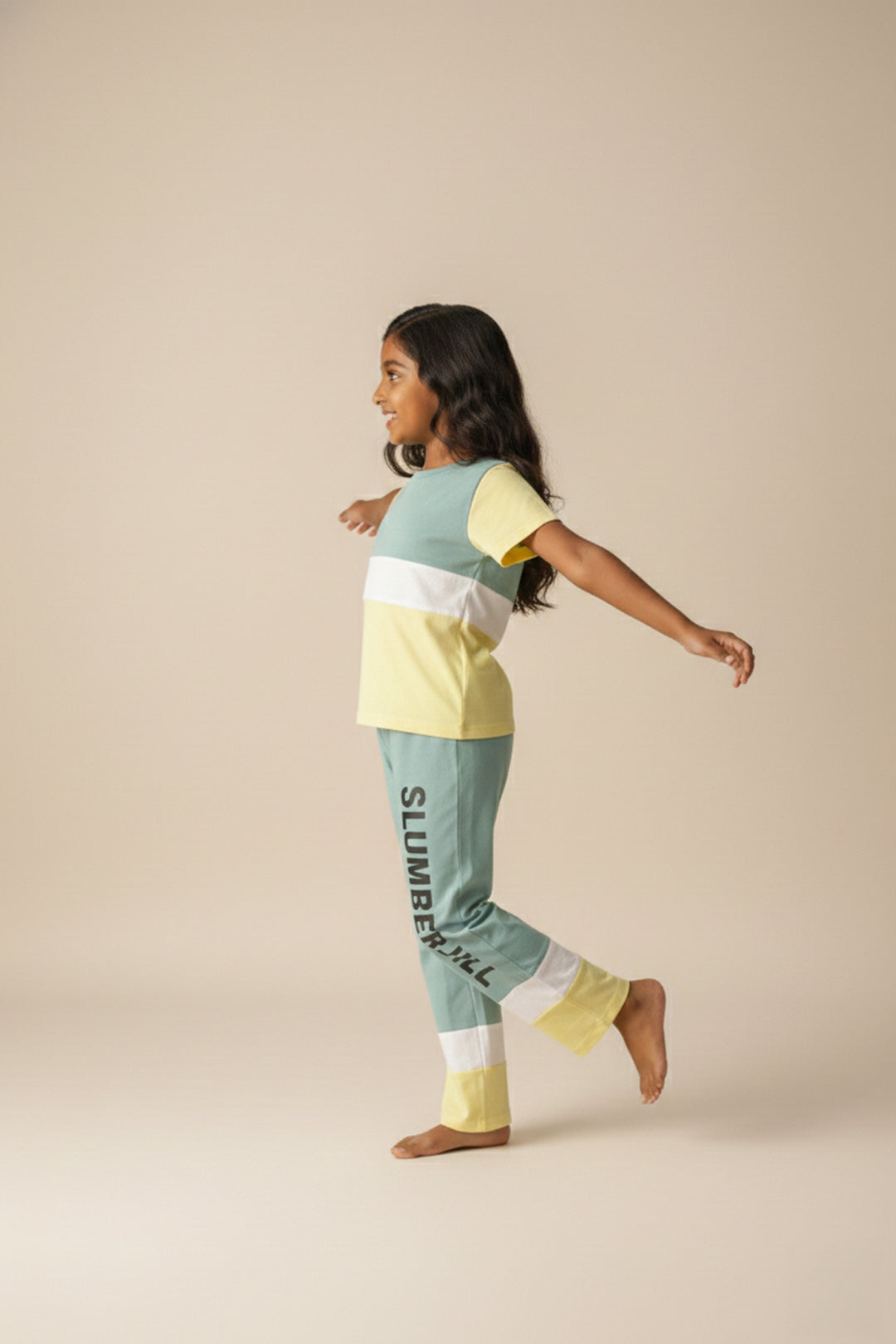 Lime Lullaby, Slumber Everyday Kids Cotton Coord Set