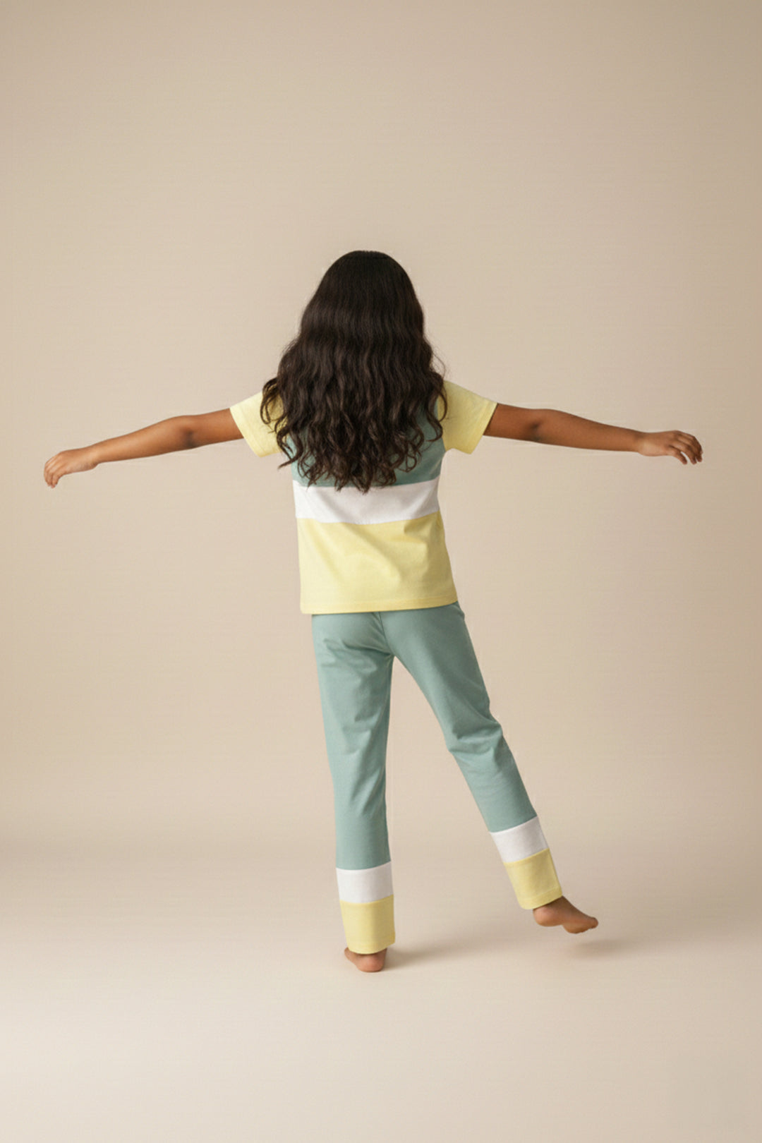 Lime Lullaby, Slumber Everyday Kids Cotton Coord Set