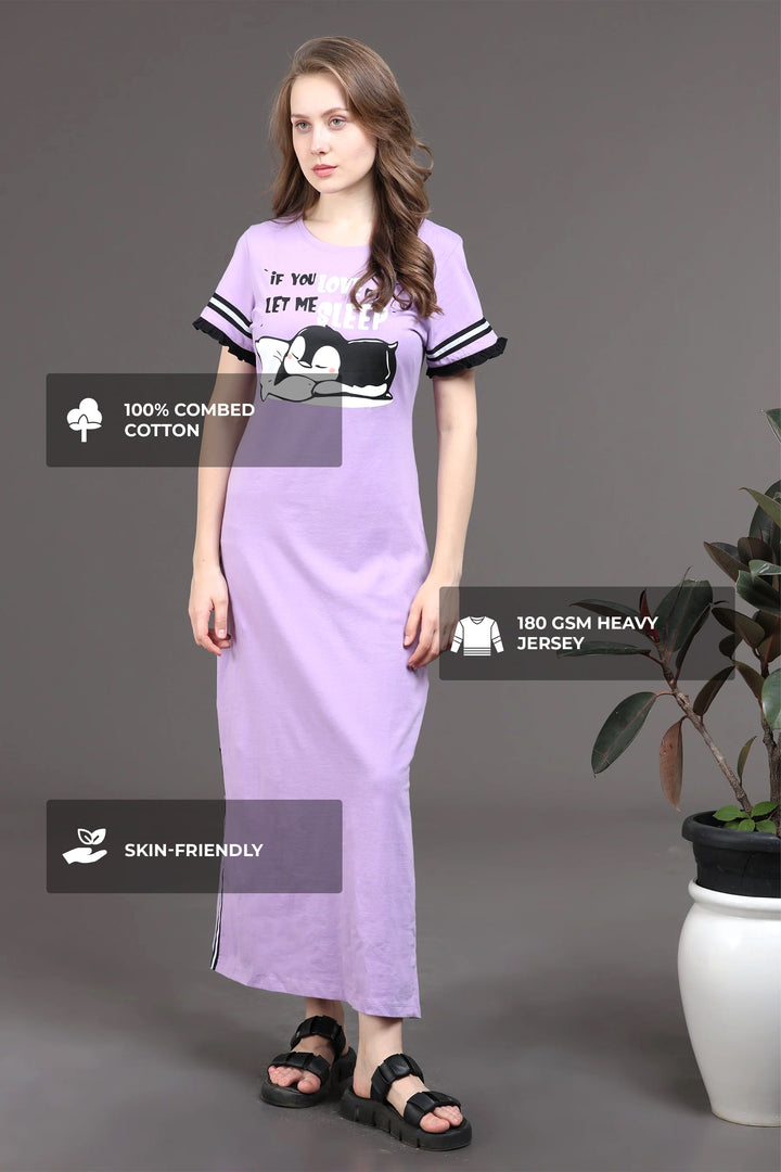 Snooze Style Comfort Dress lavender