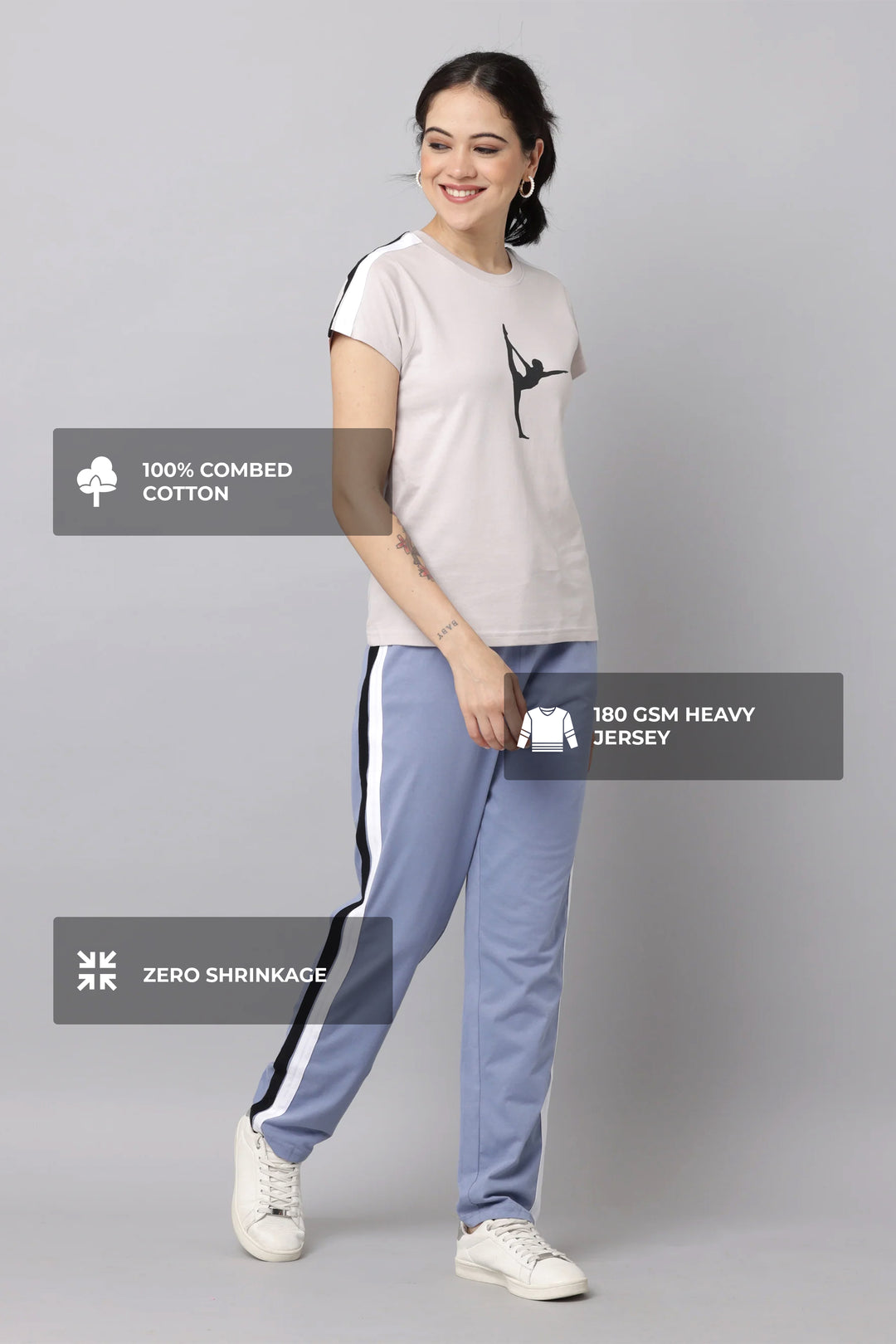 Wind Chime Snuggle Fit  Coords Set With Freshon Finish